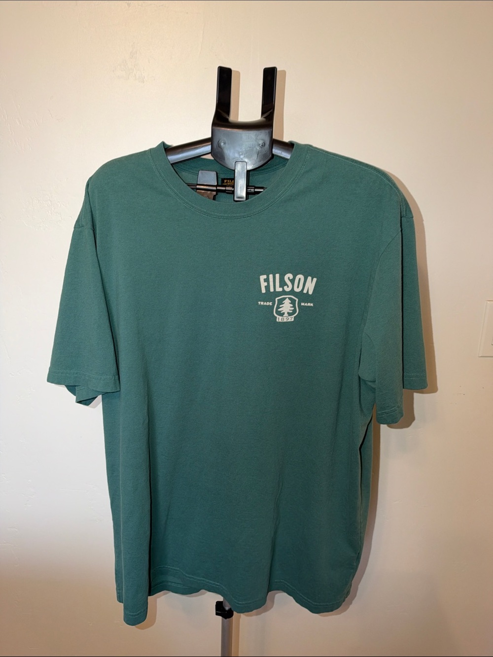 Filson Men's Forest Green Short-Sleeve Logo Tee